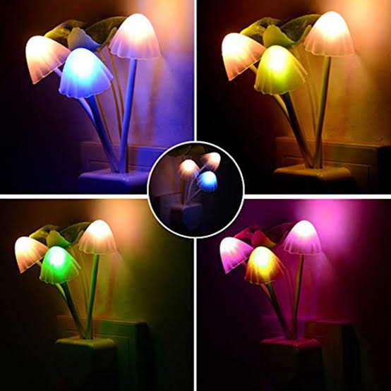LED Mushroom Night Lamp